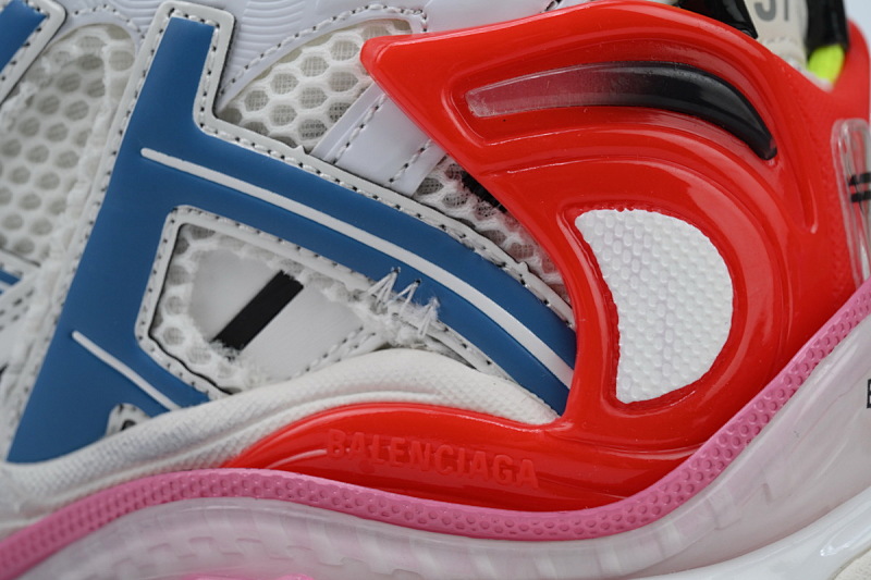 【CA1P7】白蓝红 巴黎世家7代减震运动跑步鞋 677402 W3RB6 9645 Balenciaga Runner White Blue Red