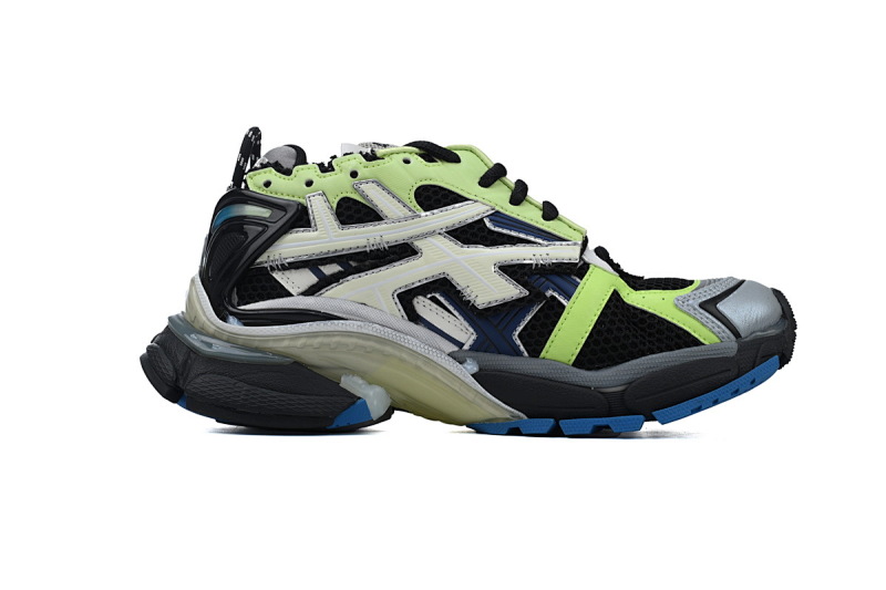 【CA1P7】灰蓝绿 巴黎世家7代减震运动跑步鞋 677403 W3RB5 5179 Balenciaga Runner Sneaker 'Grey Blue Green'
