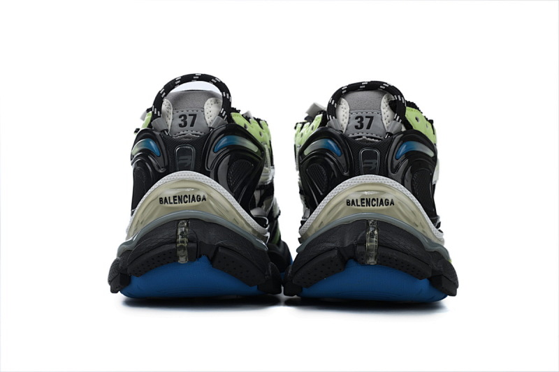 【CA1P7】灰蓝绿 巴黎世家7代减震运动跑步鞋 677403 W3RB5 5179 Balenciaga Runner Sneaker 'Grey Blue Green'