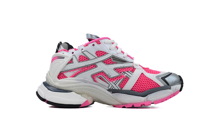 【CA1P7】白红粉 巴黎世家7代减震运动跑步鞋 677402 W3RBN 9155 Balenciaga White Red Powder