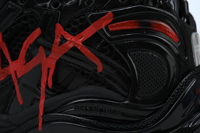 【CA1P7】黑红字 巴黎世家7代减震运动跑步鞋 677402 W3RB1 0102 Balenciaga Runner Black And Red Characters