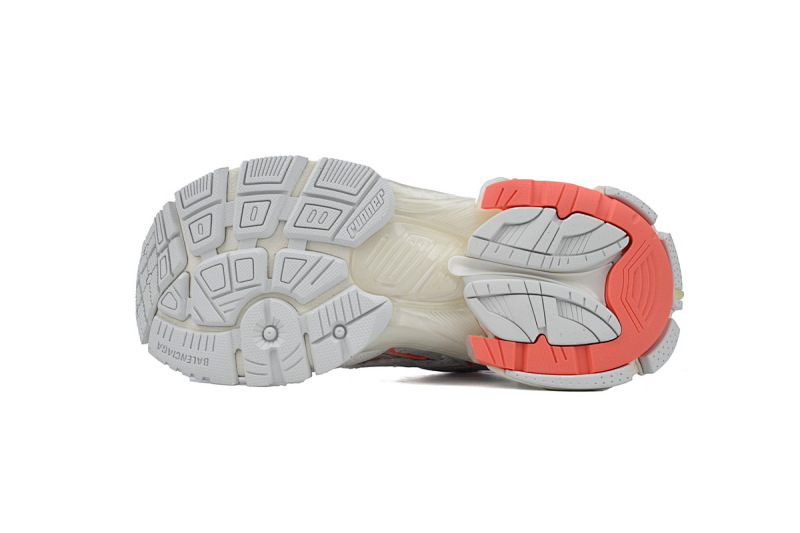 【CA1P7】白橙 巴黎世家7代减震运动跑步鞋 677403 W3RBM 2013 Balenciaga Runner Sneaker 'Eggshell Neon Orange'