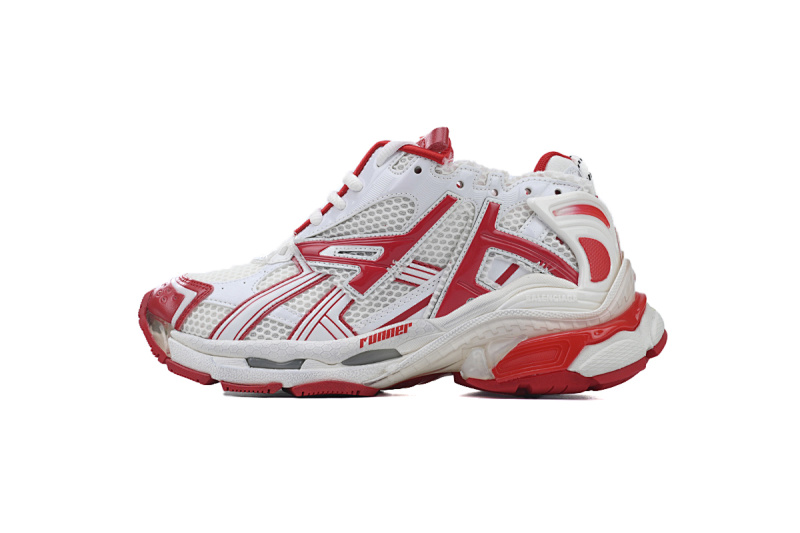 【CA1P7】白红 巴黎世家7代减震运动跑步鞋 677402 W3RB2 9060 Balenciaga Runner Blue White Red