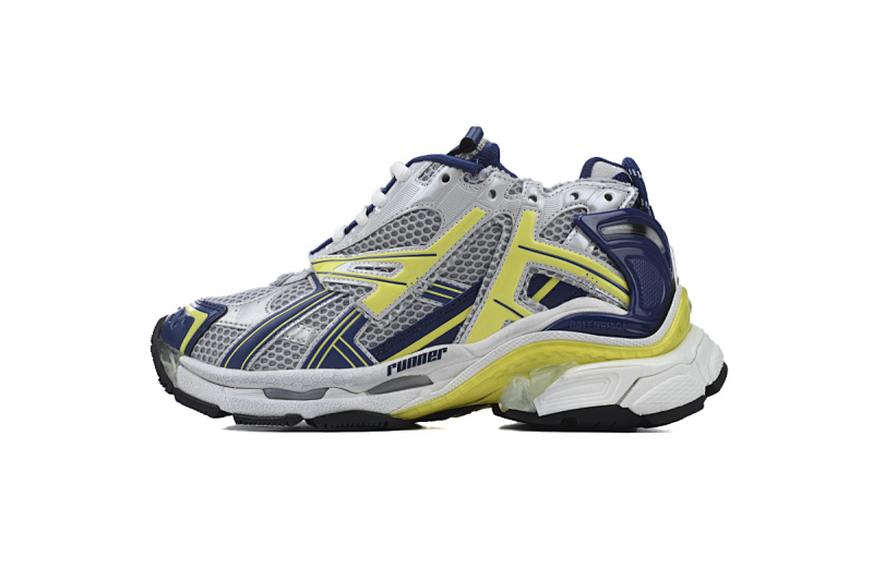 【CA1P7】白黄兰 巴黎世家7代减震运动跑步鞋 677403 W2RN1 0080 Balenciaga Runner Bai Huang Lan
