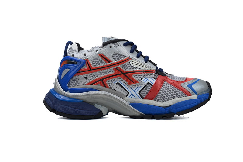 【CA1P7】白蓝橙 巴黎世家7代减震运动跑步鞋 677402 W3RB6 1264 Balenciaga Runner White Blue Orange