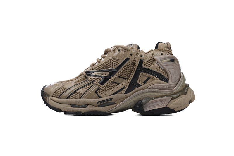 【CA1P7】黑褐色 巴黎世家7代减震运动跑步鞋 677402 W1RA8 0125 Balenciaga Dark Brown
