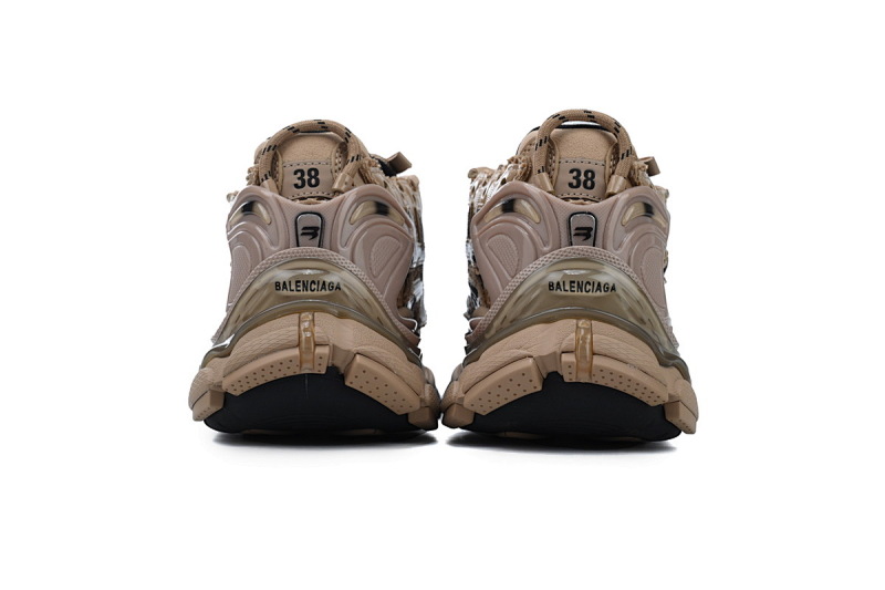【CA1P7】黑褐色 巴黎世家7代减震运动跑步鞋 677402 W1RA8 0125 Balenciaga Dark Brown