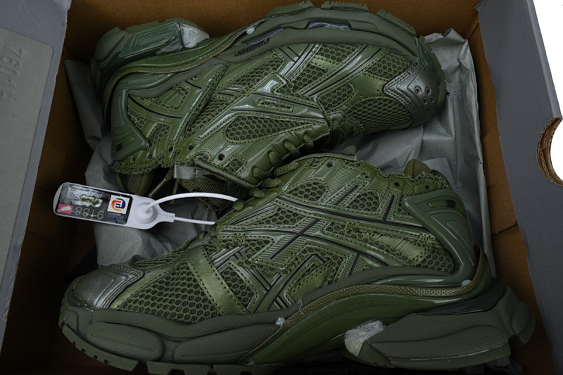 【CA1P7】深绿 巴黎世家7代减震运动跑步鞋 677403 W3RB1 3031 Balenciaga Runner Sneaker 'Dark Green'