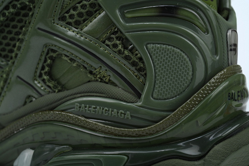 【CA1P7】深绿 巴黎世家7代减震运动跑步鞋 677403 W3RB1 3031 Balenciaga Runner Sneaker 'Dark Green'