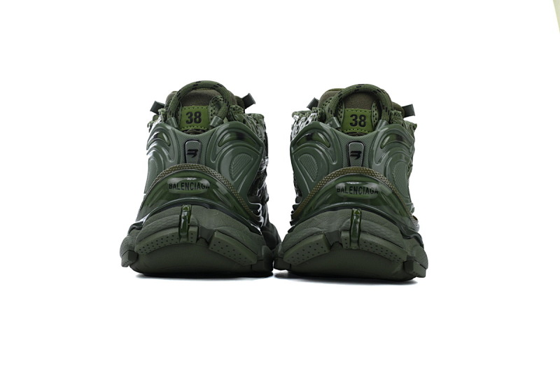 【CA1P7】深绿 巴黎世家7代减震运动跑步鞋 677403 W3RB1 3031 Balenciaga Runner Sneaker 'Dark Green'