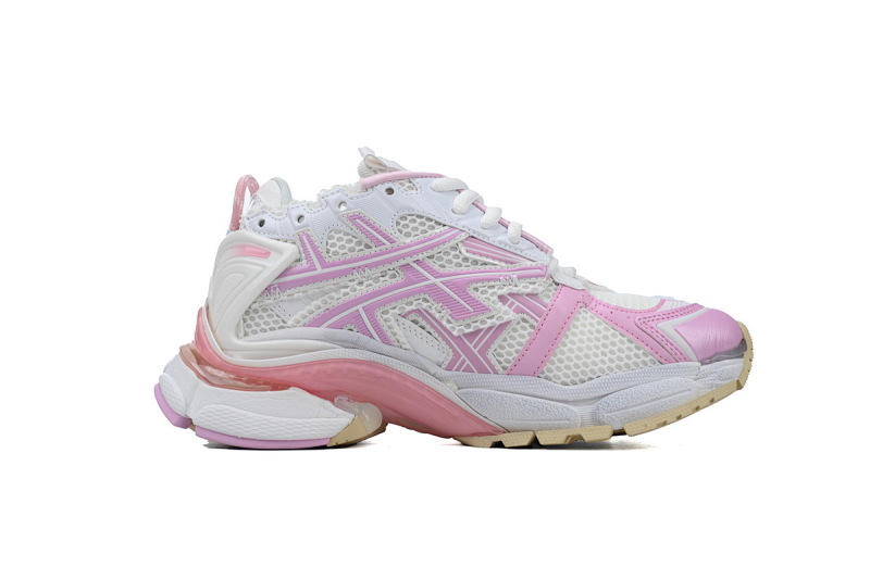 【CA1P7】白粉 巴黎世家7代减震运动跑步鞋 677403 W3RB3 9059 Balenciaga Runner White Pink