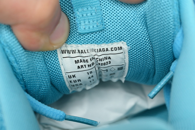 【DA0LJ】浅蓝-59 巴黎3代时尚复古低帮跑鞋 542023 W2LA1 4690 Balenciaga Track Sneaker 'Blue'