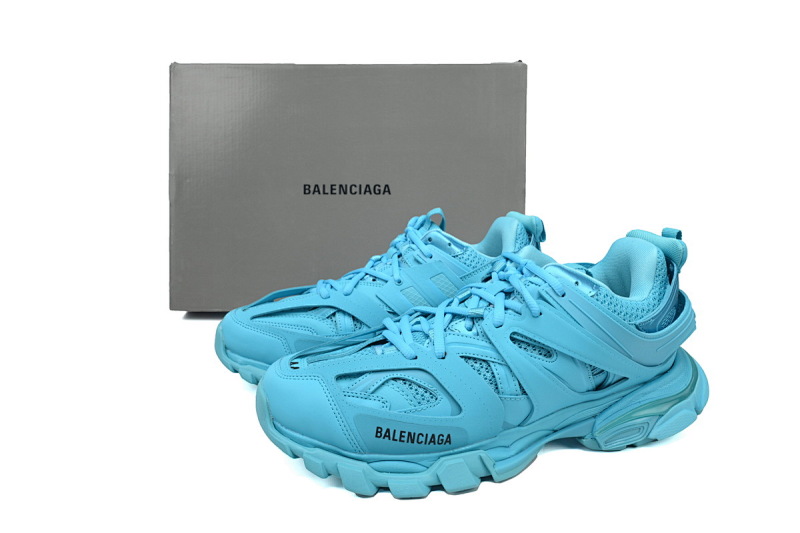 【DA0LJ】浅蓝-59 巴黎3代时尚复古低帮跑鞋 542023 W2LA1 4690 Balenciaga Track Sneaker 'Blue'