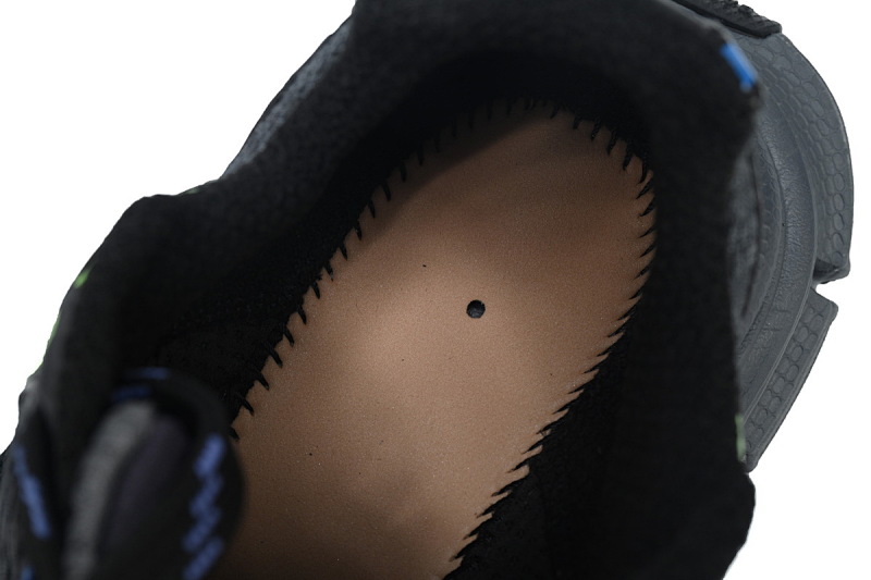 【DA0LJ】黑绿蓝-40 巴黎10代做旧 户外概念跑鞋734731 W3XDC 0235 Balenciaga Black Green Blue
