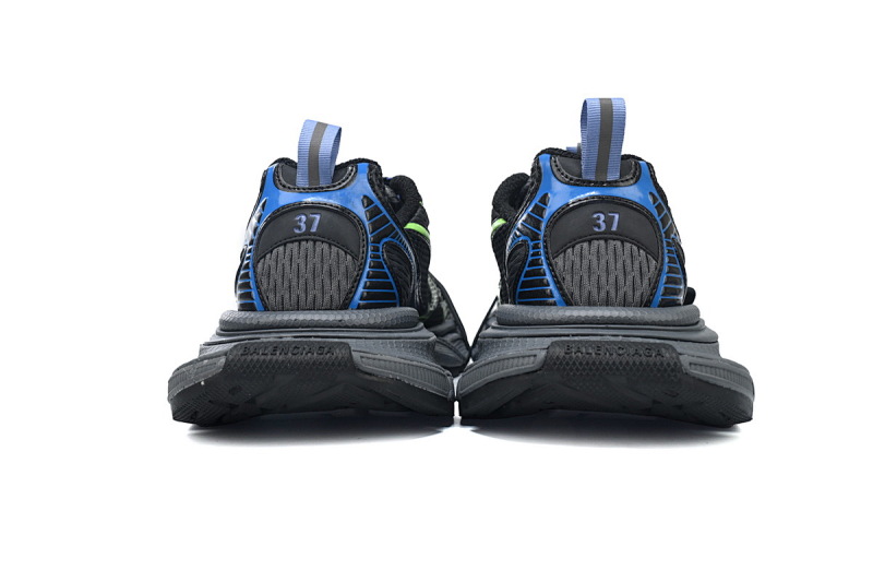 【DA0LJ】黑绿蓝-40 巴黎10代做旧 户外概念跑鞋734731 W3XDC 0235 Balenciaga Black Green Blue