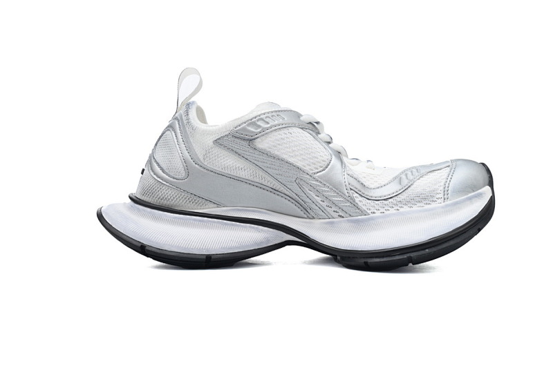 【DA0LJ】白银-5 巴黎12.5代 户外概念跑鞋 793944 WFLGY 9100 Balenciaga Circuit Sneaker 'Worn-Out - White Silver'3