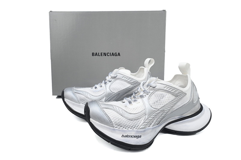 【DA0LJ】白银-5 巴黎12.5代 户外概念跑鞋 793944 WFLGY 9100 Balenciaga Circuit Sneaker 'Worn-Out - White Silver'3