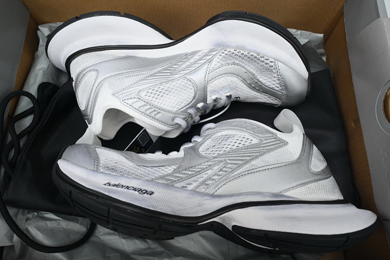 【DA0LJ】白银-5 巴黎12.5代 户外概念跑鞋 793944 WFLGY 9100 Balenciaga Circuit Sneaker 'Worn-Out - White Silver'3