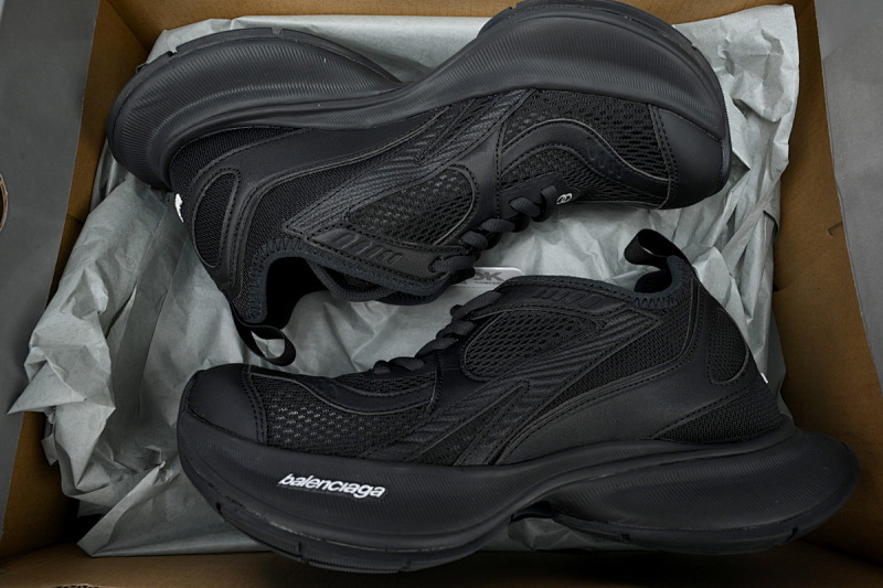 【DA0LJ】全黑-2 巴黎12.5代 户外概念跑鞋 793944 WFLGY 1000 Balenciaga Circuit Sneaker 'Worn-Out - Black'3