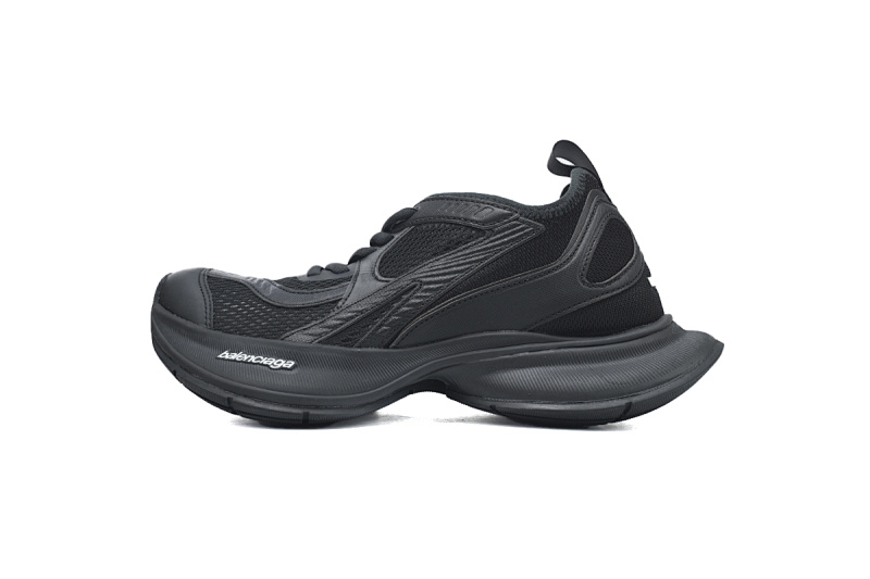 【DA0LJ】全黑-2 巴黎12.5代 户外概念跑鞋 793944 WFLGY 1000 Balenciaga Circuit Sneaker 'Worn-Out - Black'3