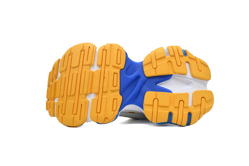 【DA5LJ】白蓝黄-15 纯原版巴黎世家 网布 圆头系带低帮 785754 W2MV1 9174 Balenciaga White Blue Yellow