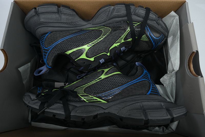 yupoo_368275_3b10b6ac.jpg 【CA5AH】黑蓝绿 巴黎10代跑鞋 734734 W3XL5 1143 Balenciaga Black Blue Green