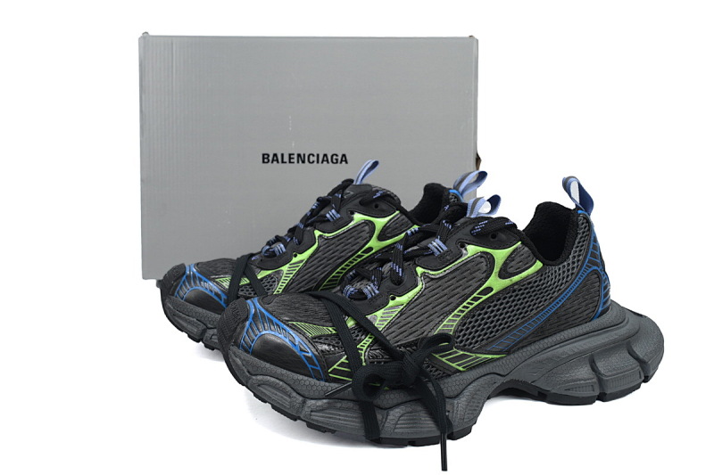 yupoo_368275_6de0da20.jpg 【CA5AH】黑蓝绿 巴黎10代跑鞋 734734 W3XL5 1143 Balenciaga Black Blue Green