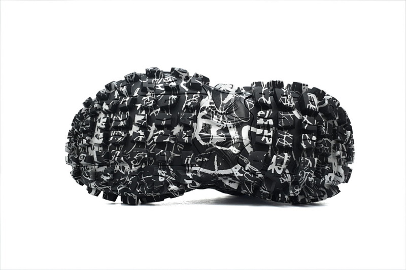 【EA0LJ】黑涂鸦-16 巴黎轮胎鞋 685611 W2RG1 9015 Balenciaga Defender Graffiti