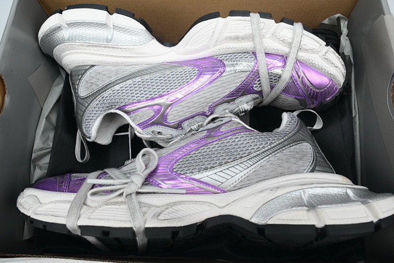 【CA5AH】紫银 巴黎10代跑鞋 734734 W3XL5 1259 Balenciaga Purple Silver