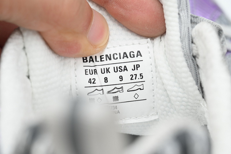 【CA5AH】紫银 巴黎10代跑鞋 734734 W3XL5 1259 Balenciaga Purple Silver