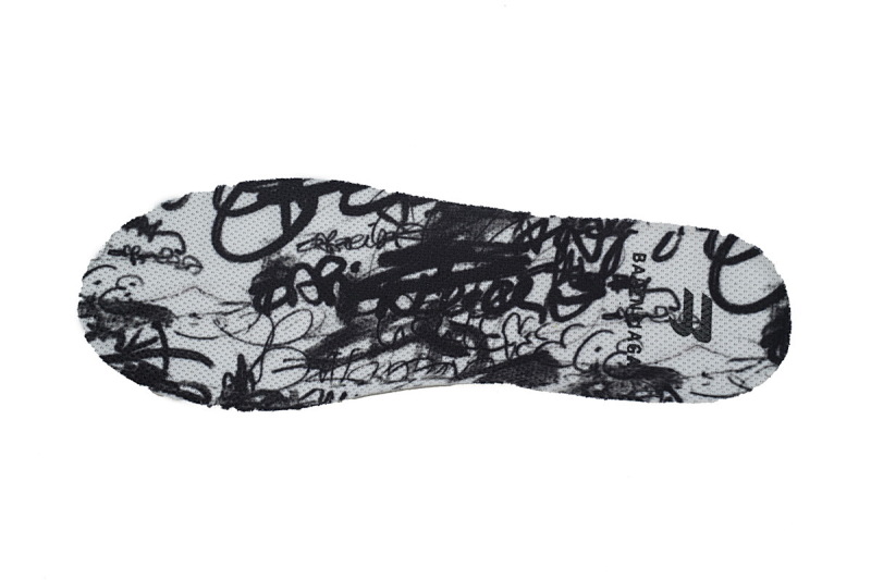 【EA0LJ】白涂鸦-15巴黎轮胎鞋 685611 W2RAM 9010 Balenciaga Defender Graffiti