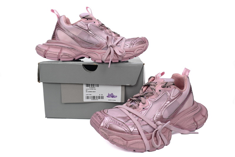 【CA5AH】网纱粉 巴黎10代跑鞋 734734 WTRMH 5000 Balenciaga Mesh Powder