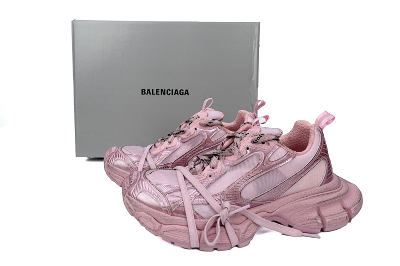 【CA5AH】网纱粉 巴黎10代跑鞋 734734 WTRMH 5000 Balenciaga Mesh Powder