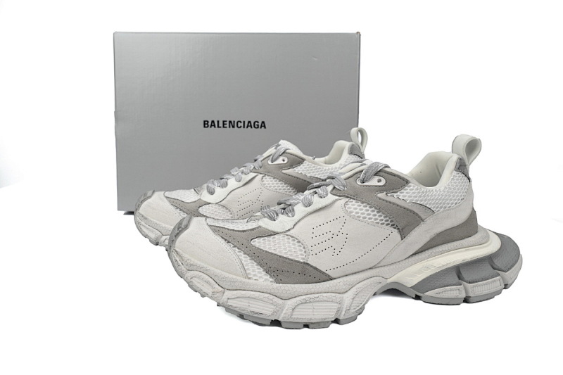 【CA5AH】白灰 巴黎10.5代跑鞋 759693 W3XLH 1212 Balenciaga White Gray