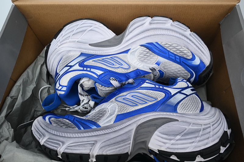 【DA5LJ】白银蓝-5 巴黎世家十二代新款 784342 W2MV2 6326 Balenciaga White Silver Blue