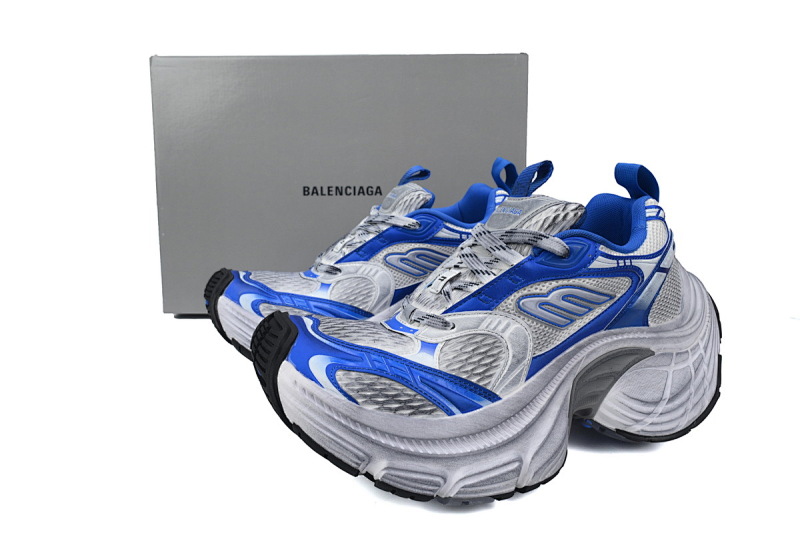 【DA5LJ】白银蓝-5 巴黎世家十二代新款 784342 W2MV2 6326 Balenciaga White Silver Blue