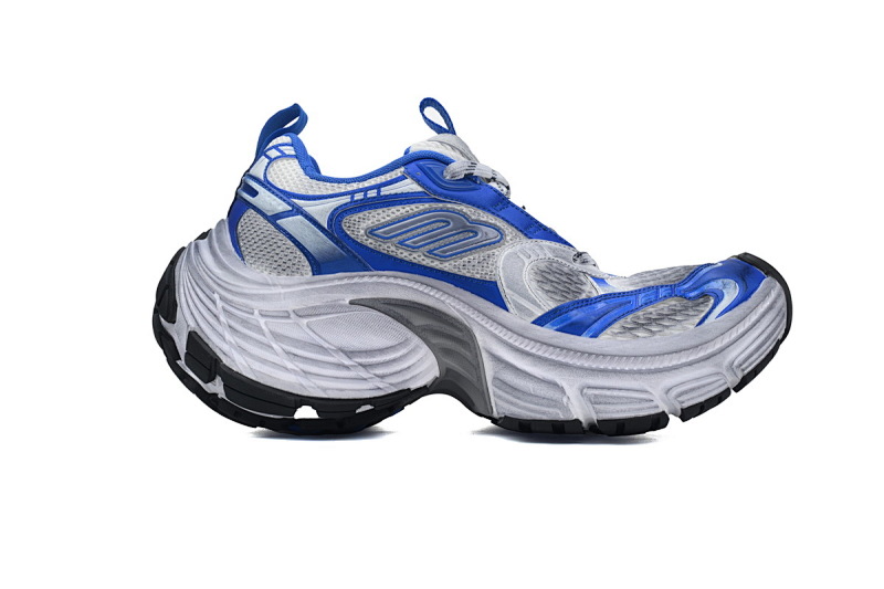 【DA5LJ】白银蓝-5 巴黎世家十二代新款 784342 W2MV2 6326 Balenciaga White Silver Blue