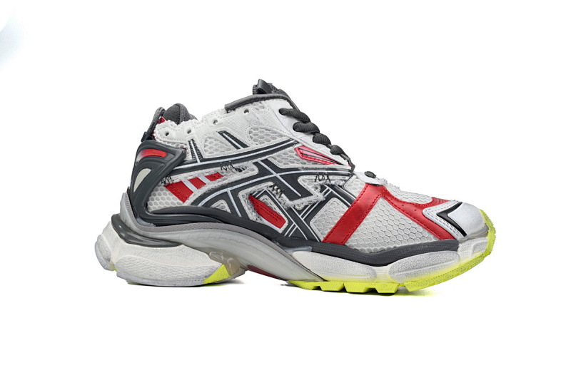 【EA5LJ】白黑红-41 巴黎世家7代减震运动跑步鞋 677402 W3RB2 9167 Balenciaga Runner White Black and Red