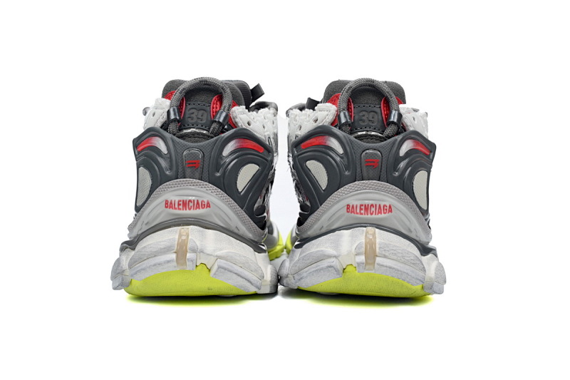 【EA5LJ】白黑红-41 巴黎世家7代减震运动跑步鞋 677402 W3RB2 9167 Balenciaga Runner White Black and Red