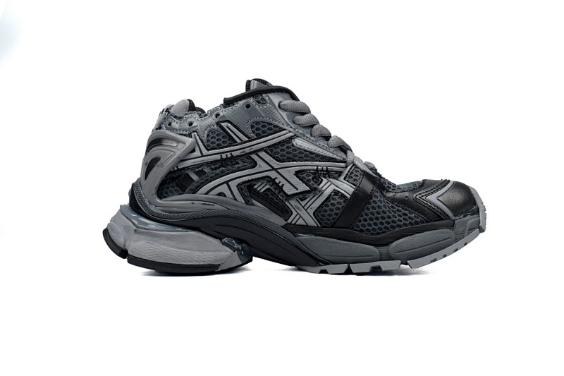 【EA5LJ】全黑灰-37 巴黎世家7代减震运动跑步鞋 677402 W3RBR 1515 Balenciaga Runner All Black Gray