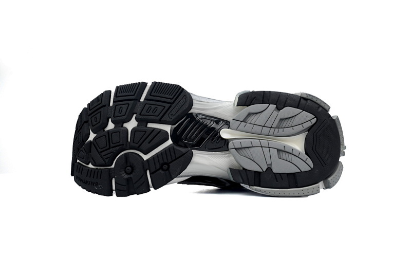 【EA5LJ】白黑灰-43 巴黎世家7代减震运动跑步鞋 677402 W3RB2 9012 Balenciaga Runner White Black Gray