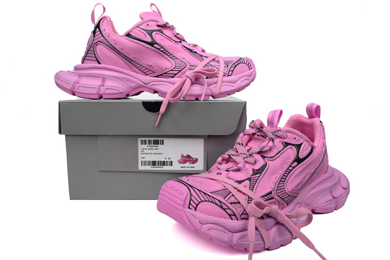 【DA0LJ】帆布粉 巴黎10代跑鞋 734731 W3XDC 5000 Balenciaga Canvas Pink