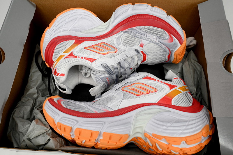 【DA5LJ】白桔-7 巴黎世家十二代新款 784342 W2MV2 9670 Balenciaga White Gray Black White Orange