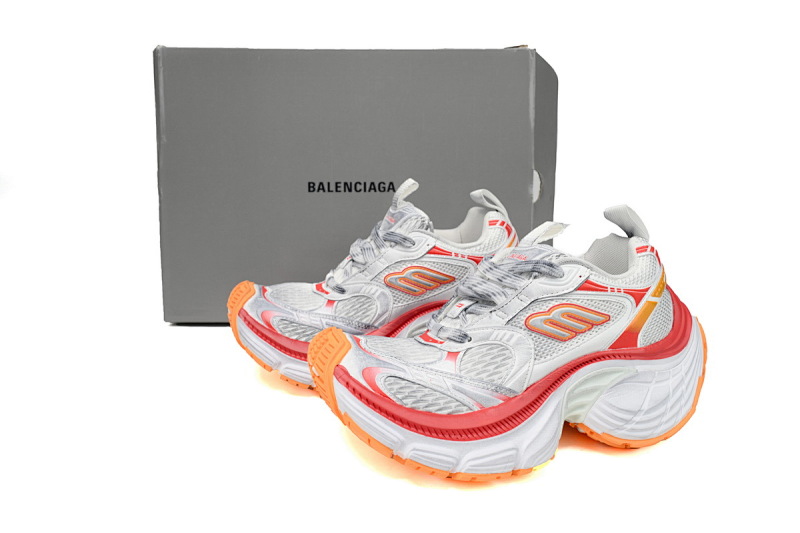 【DA5LJ】白桔-7 巴黎世家十二代新款 784342 W2MV2 9670 Balenciaga White Gray Black White Orange
