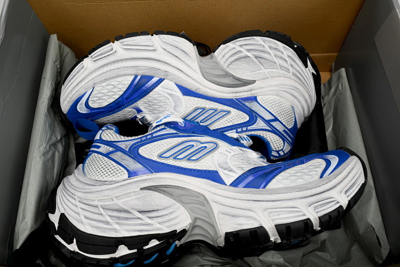 【DA5LJ】白蓝1214 巴黎世家十二代新款 784342 W2MV2 1214 Balenciaga White Gray Black White Blue
