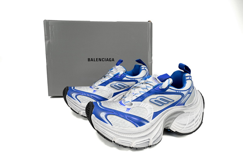 【DA5LJ】白蓝1214 巴黎世家十二代新款 784342 W2MV2 1214 Balenciaga White Gray Black White Blue