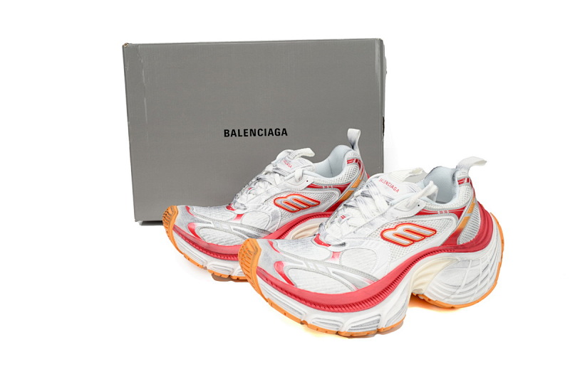 【DA5LJ】白红 巴黎世家十二代新款 784342 W2MV2 9060 Balenciaga White Gray White Red