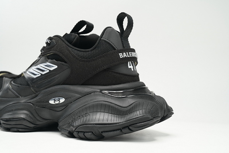 【DA5LJ】全黑-10 纯原版巴黎世家 网布 圆头系带低帮 784339-W2MV9-0213 Balenciaga CARGO All black