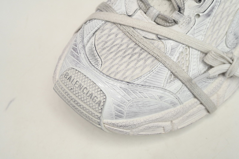 【CA5AH】全白 巴黎10代跑鞋 734731 W3XLR 9000 Balenciaga All White