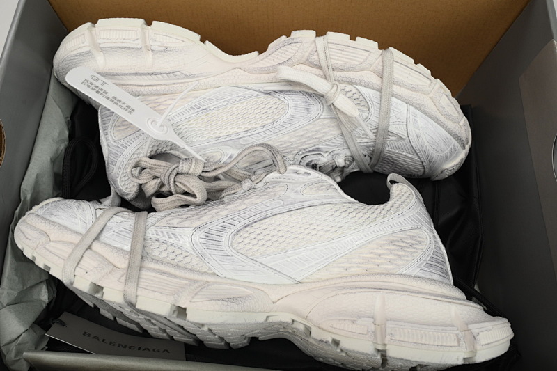 【CA5AH】全白 巴黎10代跑鞋 734731 W3XLR 9000 Balenciaga All White